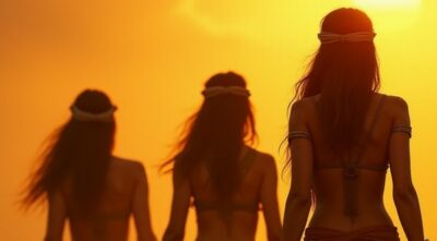 Sunset tribal