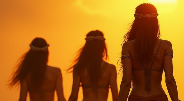 Sunset tribal