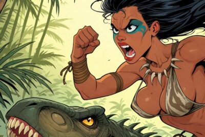 T-Rex girl